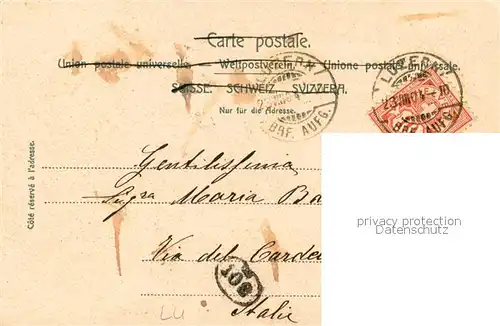 AK / Ansichtskarte Luzern__LU Hofkirche 