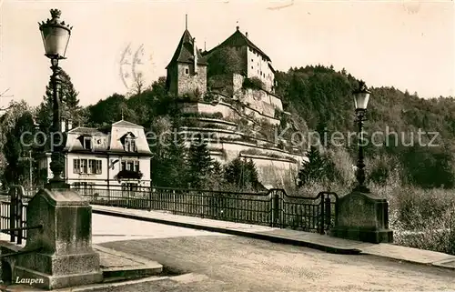 AK / Ansichtskarte Laupen_BE Schloss Laupen_BE