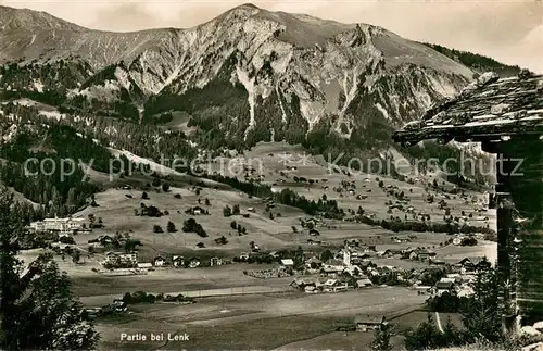 AK / Ansichtskarte Lenk_Simmental Panorama Lenk Simmental