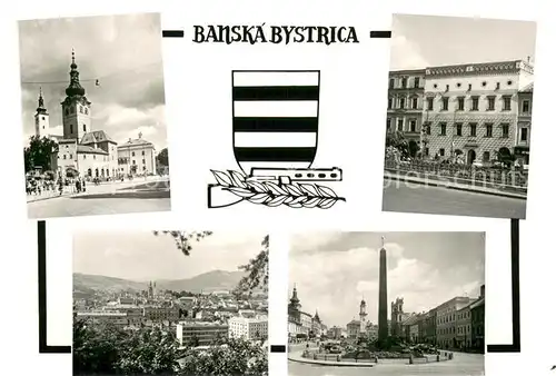 AK / Ansichtskarte Banska_Bystrica Teilansichten Banska_Bystrica