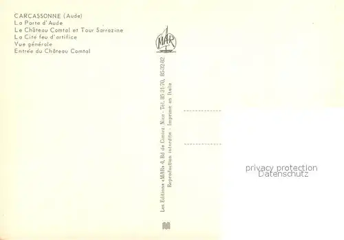 AK / Ansichtskarte Chronik AK Carcassonne 