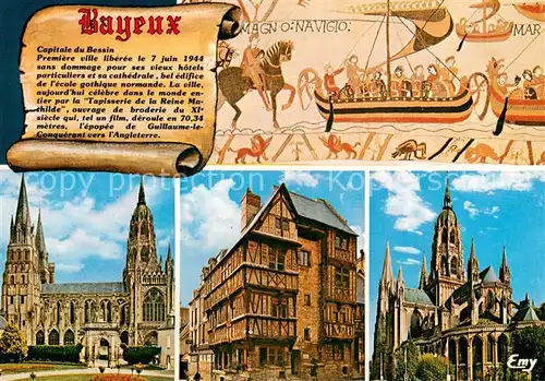 AK / Ansichtskarte Chronik AK Bayeux 
