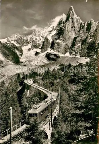 AK / Ansichtskarte Zahnradbahn Chamonix 