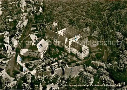 AK / Ansichtskarte Baden Baden Zisterzienserinnen Abtei Lichtenthal Baden Baden