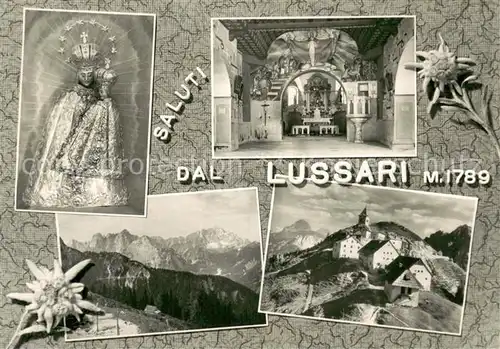 AK / Ansichtskarte Lussari_Monte_IT Santuario die Monte Lussari Kloster 