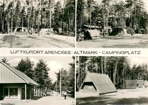 AK / Ansichtskarte Arendsee_Altmark Campingplatz Ferienhaeuser Arendsee Altmark