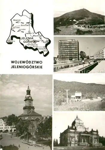 AK / Ansichtskarte Jelenia_Gora_Hirschberg_Schlesien_PL Teilansichten 