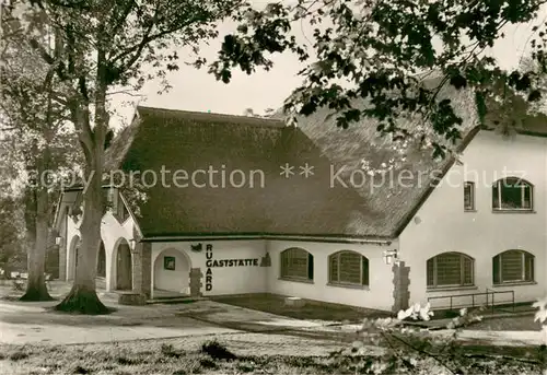 AK / Ansichtskarte Bergen_Ruegen Rugard Gaststaette Bergen Ruegen