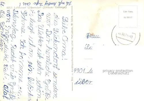 AK / Ansichtskarte Lueckendorf HOG Kurhaus Lueckendorf