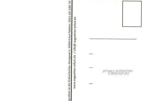 AK / Ansichtskarte Erfurt Wirtshaus Augustiner Braeu Muenchen Kraemerbruecke  Erfurt