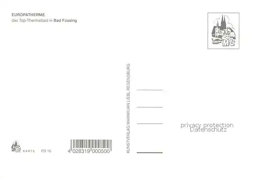 AK / Ansichtskarte Bad_Fuessing Europatherme Bad_Fuessing