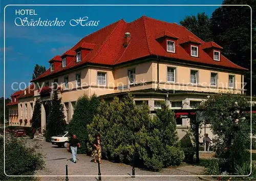 AK / Ansichtskarte Berggiesshuebel Hotel Saechsisches Haus  Berggiesshuebel