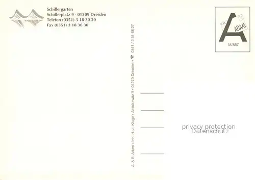 AK / Ansichtskarte Dresden Schillergarten Restaurant am Blauen Wunder Gasstraeume Terrasse Dresden