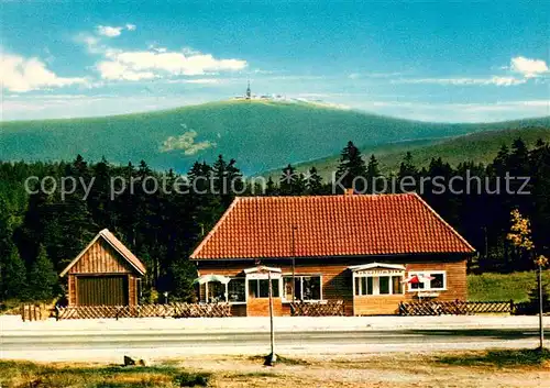 AK / Ansichtskarte Torfhaus_Harz Buntes Laedchen Schnellimbiss Torfhaus Harz