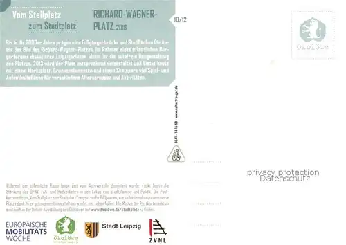 AK / Ansichtskarte Leipzig Richard Wagner Platz Leipzig