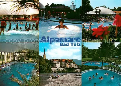 AK / Ansichtskarte Bad_Toelz Bade und Freizeit Center Alpamare Details Bad_Toelz