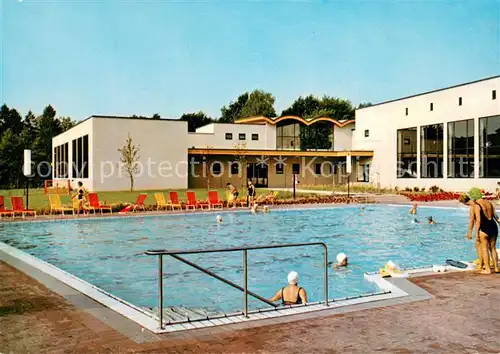 AK / Ansichtskarte Bad_Salzuflen Bewegungszentrum Thermalsole Freibad Bad_Salzuflen