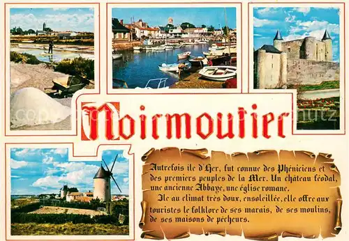AK / Ansichtskarte Chronik AK Noirmoutier 