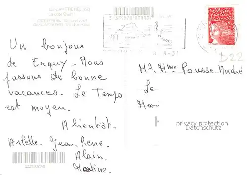 AK / Ansichtskarte Leuchtturm Le Cap Frehel Leuchtturm