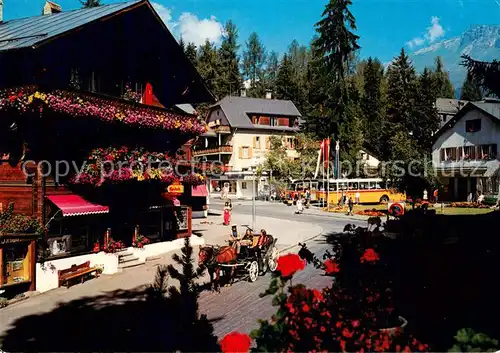 AK / Ansichtskarte Postbus Flims_Waldhaus 