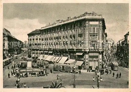 AK / Ansichtskarte Strassenbahn Milano 