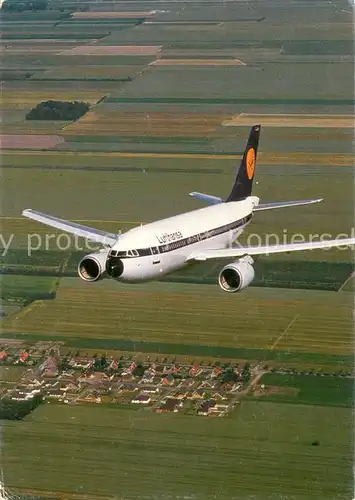 AK / Ansichtskarte Flugzeuge_Zivil Lufthansa 