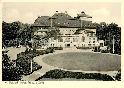 AK / Ansichtskarte Moenchengladbach Kaiser Friedrich Halle Moenchengladbach