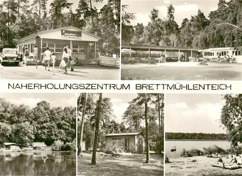 AK / Ansichtskarte Zschorna_Grossenhain Naherholungszentrum Brettmuehlenteich Teilansichten Zschorna Grossenhain