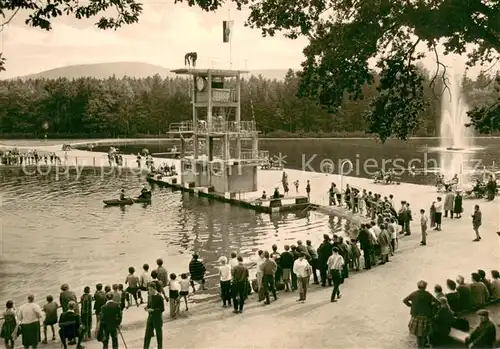 AK / Ansichtskarte Grossschoenau_Sachsen Waldbad Grossschoenau Sachsen