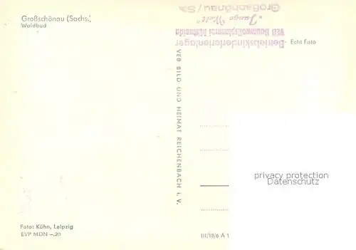 AK / Ansichtskarte Grossschoenau_Sachsen Waldbad Grossschoenau Sachsen