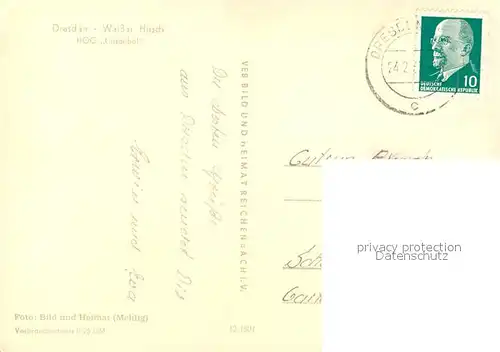 AK / Ansichtskarte Dresden Weisser Hirsch HOG Luisenhof Dresden