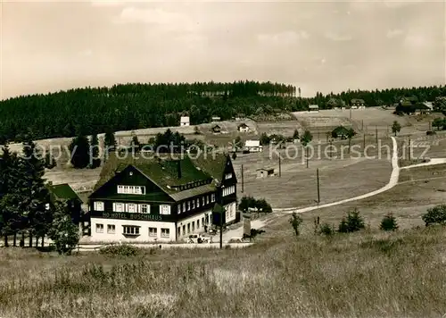 AK / Ansichtskarte Muehlleiten_Vogtland HO Hotel Buschhaus Muehlleiten_Vogtland
