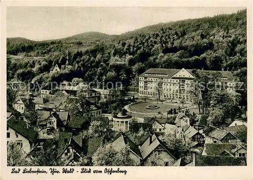 AK / Ansichtskarte Bad_Liebenstein Blick vom Aschenberg Bad_Liebenstein