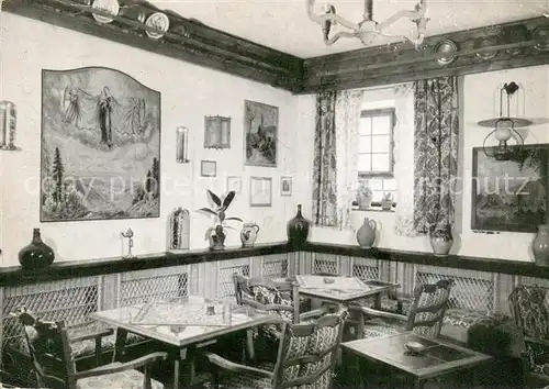 AK / Ansichtskarte Sasbachwalden Sternenwirtshaus Hohritt Gaststube Sasbachwalden