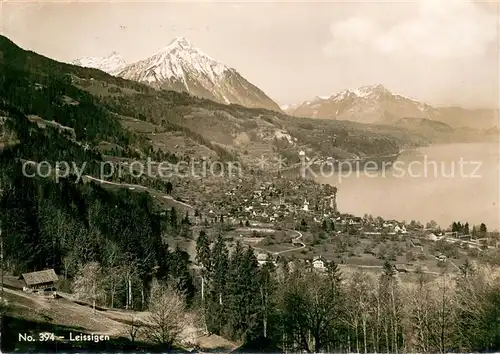 AK / Ansichtskarte Leissigen Panorama Leissigen