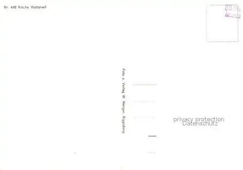 AK / Ansichtskarte Wattenwil_BE Kirche 