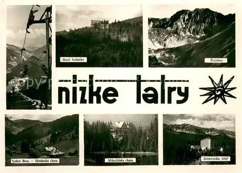 AK / Ansichtskarte Nizke_Tatry_Slovakia Hotel Srdiecko Dumbier  