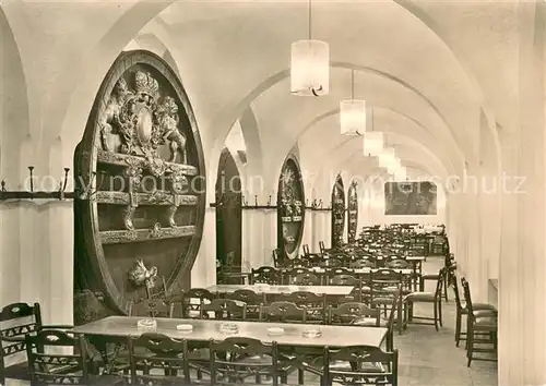 AK / Ansichtskarte Bremen Ratskeller Halle Innenansicht Bremen