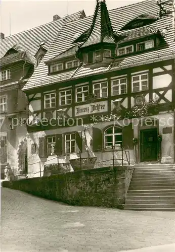 AK / Ansichtskarte Meissen_Elbe_Sachsen Weinrestaurant Vincenz Richter Fachwerkhaus Meissen_Elbe_Sachsen