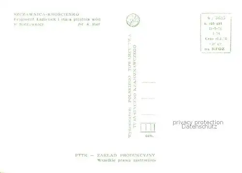 AK / Ansichtskarte Kroscienko Fragment Lazienek 