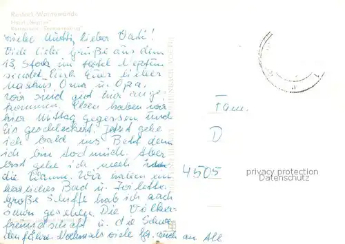 AK / Ansichtskarte Rostock Warnemuende Hotel Neptun Restaurant Seemannskrug Rostock Warnemuende