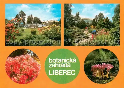 AK / Ansichtskarte Liberec_Reichenberg Botanicka zahrada Venkovni areal zahrady 