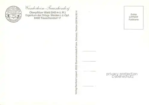 AK / Ansichtskarte Trauschendorf Wanderheim Trauschendorf Trauschendorf