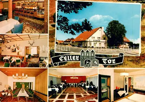 AK / Ansichtskarte Gross_Hehlen Hotel Restaurant Celler Tor Gastraeume Bar Zimmer Gross_Hehlen