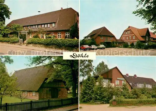 AK / Ansichtskarte Egestorf_Nordheide Gasthaus Aevermannshof Pension Auetal Kramerkate Gasthaus Luedtke Egestorf_Nordheide