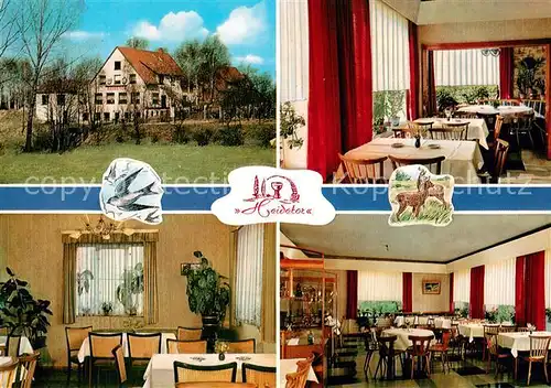 AK / Ansichtskarte Didderse Ausflugslokal Heidetor Gastraeume Didderse