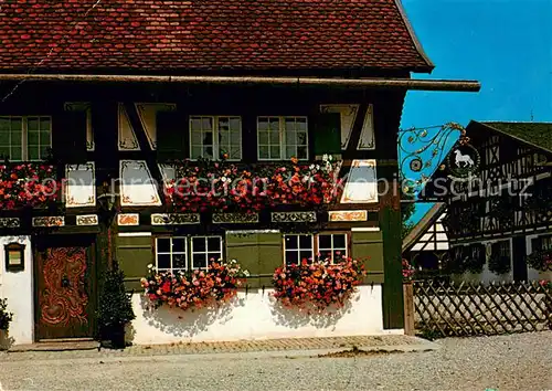 AK / Ansichtskarte Illerbeuren Restaurant Gromerhofstueble im Bauernhofmuseum Illerbeuren