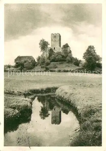 AK / Ansichtskarte Koenigsfeld_Schwarzwald Ruine Waldau Koenigsfeld Schwarzwald