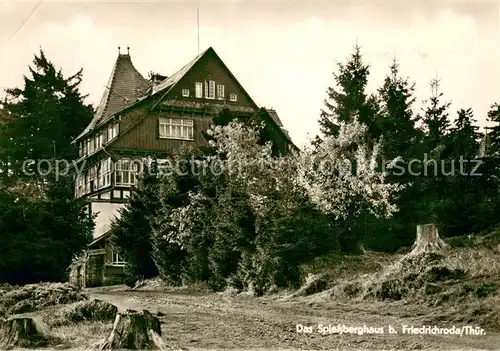 AK / Ansichtskarte Friedrichroda Das Spiessberghaus Friedrichroda