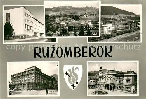 AK / Ansichtskarte Ruzomberok_Rozsahegy_Slovakia Teilansichten Panorama 